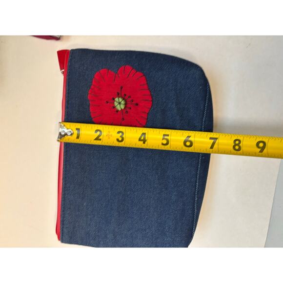 Vintage Makeup Bag Velvet Lipstick Holder Lot Lancome Bath & Bodyworks 3 Stars - Picture 8 of 11